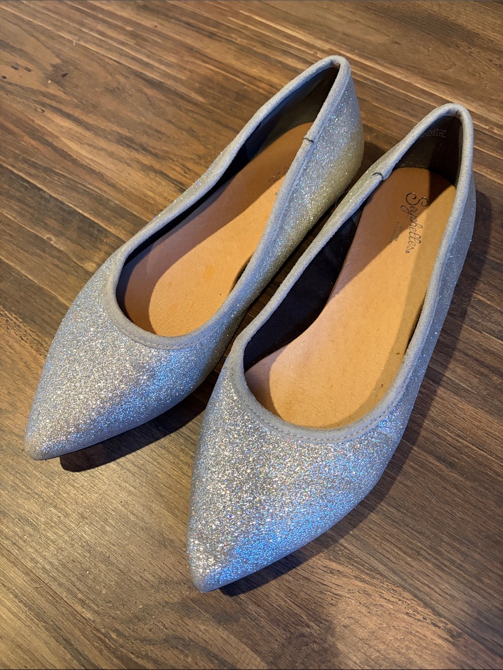Seychelles Glitter Flats